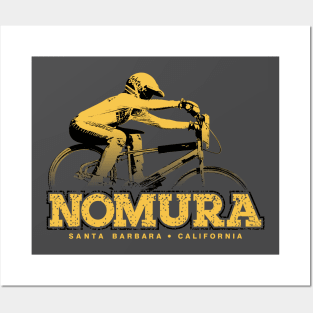 Nomura BMX  - (yellow) old school bmx Posters and Art